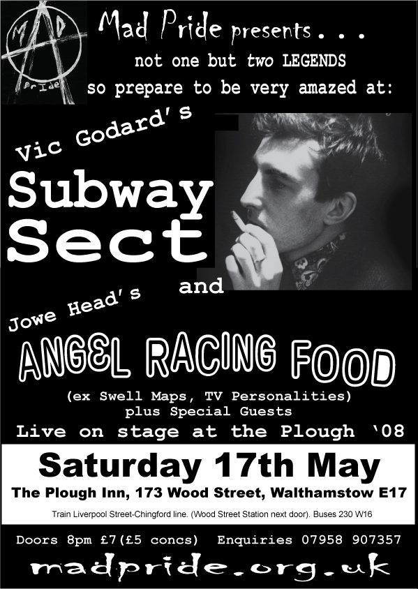 May 17th Gig poster